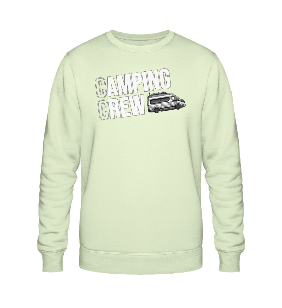Vanlife Camping Crew - Herren Organic Sweatshirt - LazyDonkeyDesign 