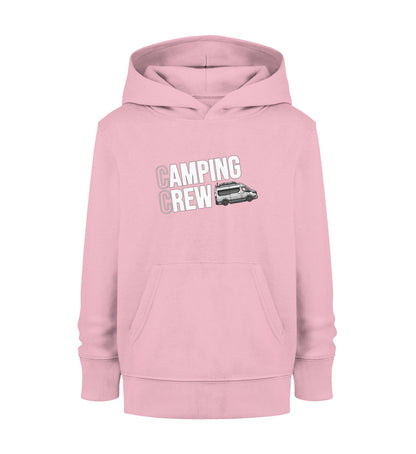 Vanlife Camping Crew - Kinder Organic Hoodie - LazyDonkeyDesign 