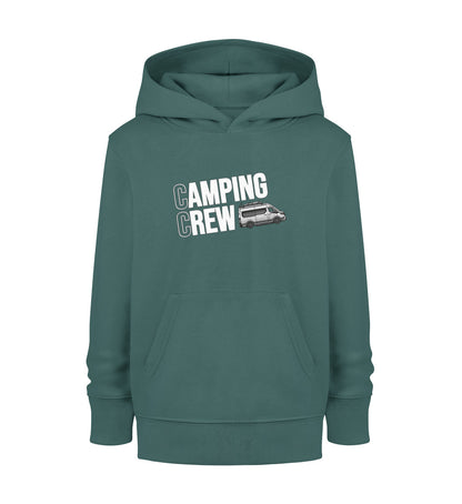 Vanlife Camping Crew - Kinder Organic Hoodie - LazyDonkeyDesign 