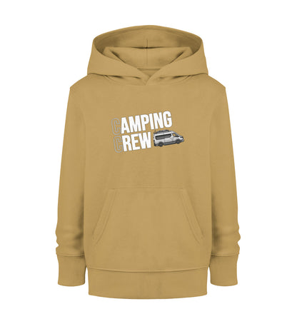 Vanlife Camping Crew - Kinder Organic Hoodie - LazyDonkeyDesign 