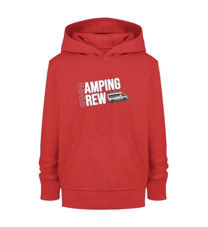 Vanlife Camping Crew - Kinder Organic Hoodie - LazyDonkeyDesign 