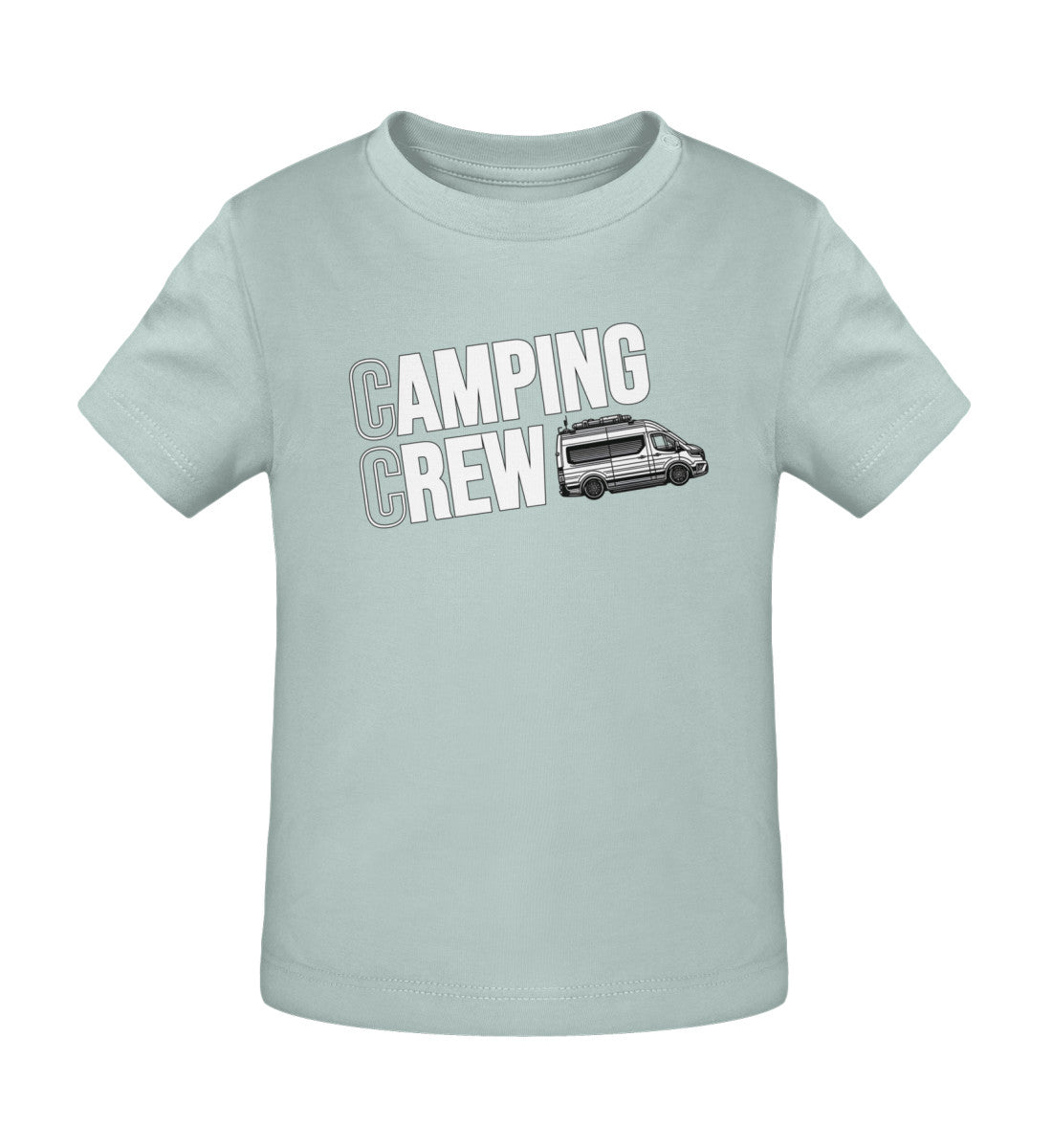 Vanlife Camping Crew - Baby Organic Shirt - LazyDonkeyDesign 