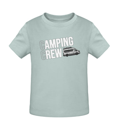 Vanlife Camping Crew - Baby Organic Shirt - LazyDonkeyDesign 