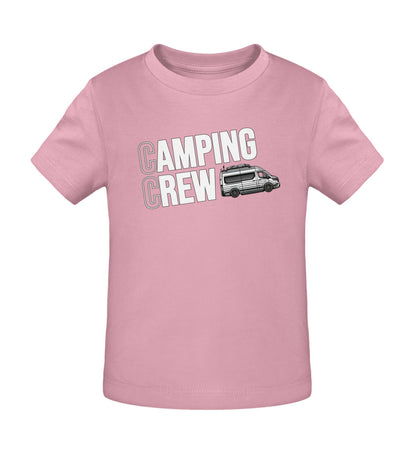 Vanlife Camping Crew - Baby Organic Shirt - LazyDonkeyDesign 