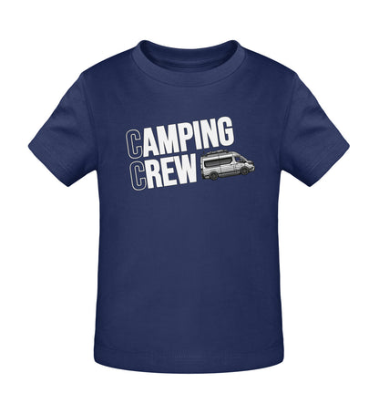 Vanlife Camping Crew - Baby Organic Shirt - LazyDonkeyDesign 