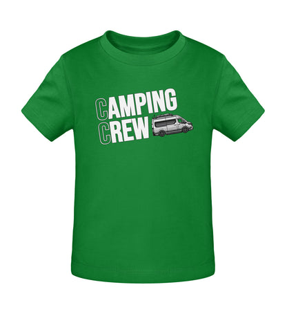 Vanlife Camping Crew - Baby Organic Shirt - LazyDonkeyDesign 