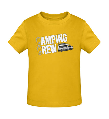 Vanlife Camping Crew - Baby Organic Shirt - LazyDonkeyDesign 