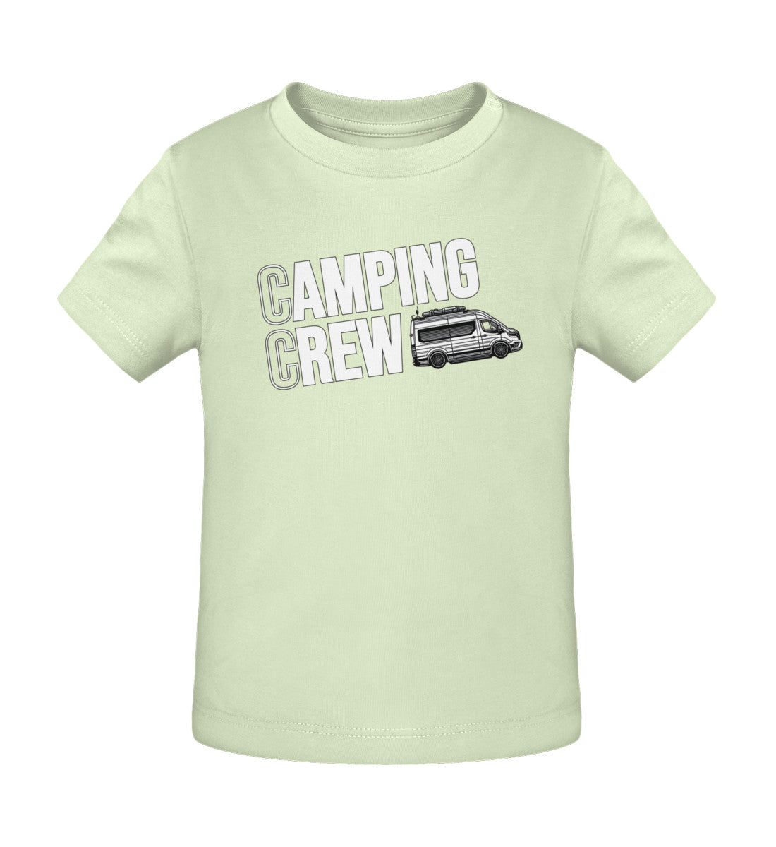 Vanlife Camping Crew - Baby Organic Shirt - LazyDonkeyDesign 