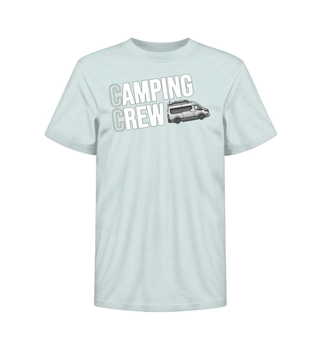 Vanlife Camping Crew - Kinder Organic Shirt - LazyDonkeyDesign 