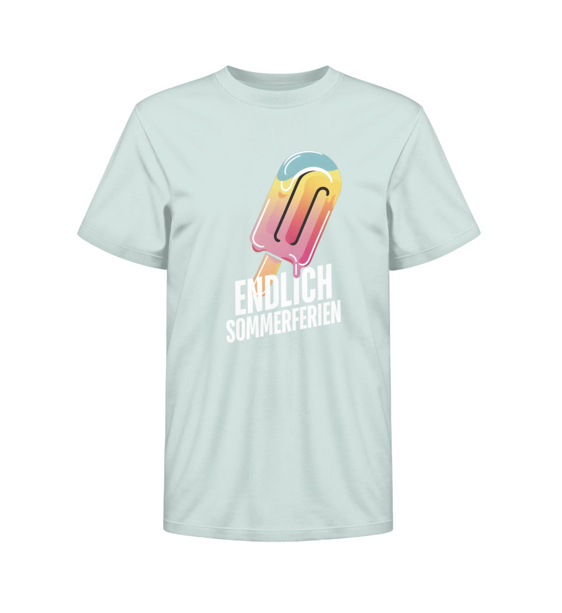 Endlich Sommerferien - Kinder Organic Shirt - LazyDonkeyDesign 