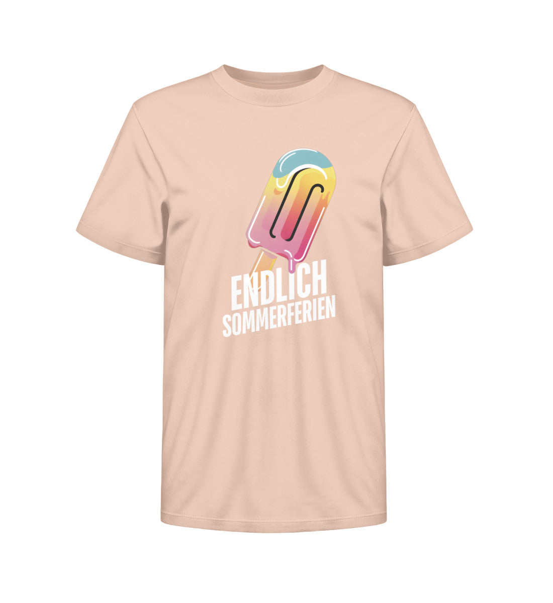 Endlich Sommerferien - Kinder Organic Shirt - LazyDonkeyDesign 