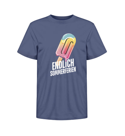 Endlich Sommerferien - Kinder Organic Shirt - LazyDonkeyDesign 