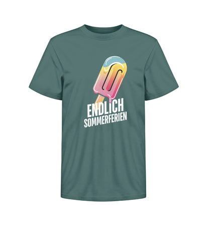 Endlich Sommerferien - Kinder Organic Shirt - LazyDonkeyDesign 