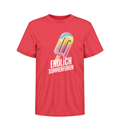 Endlich Sommerferien - Kinder Organic Shirt - LazyDonkeyDesign 