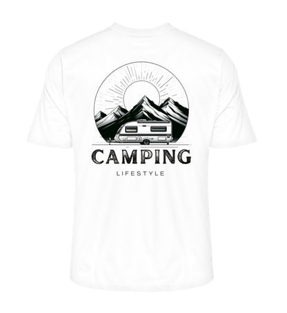 Camping Lifestyle - Herren Organic Shirt - LazyDonkeyDesign 