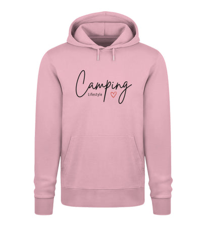 Camping Lifestyle Liebe - Damen Organic Hoodie - LazyDonkeyDesign 