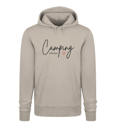 Camping Lifestyle Liebe - Damen Organic Hoodie - LazyDonkeyDesign 