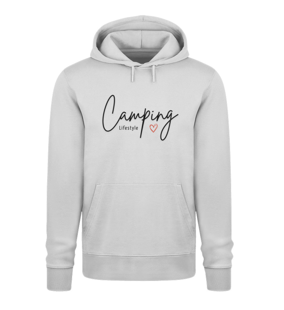 Camping Lifestyle Liebe - Damen Organic Hoodie - LazyDonkeyDesign 