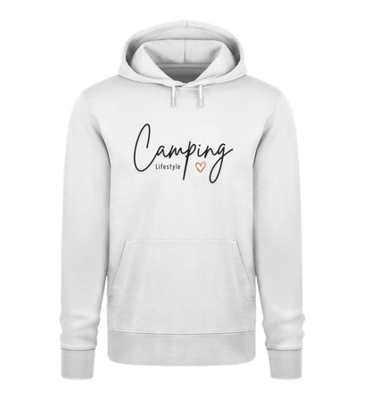 Camping Lifestyle Liebe - Damen Organic Hoodie - LazyDonkeyDesign 