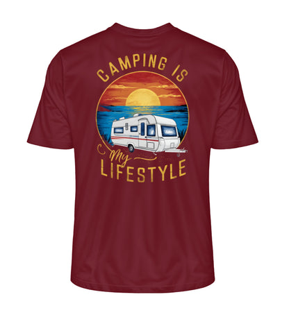 Camping my Lifestyle - Herren Organic Shirt - LazyDonkeyDesign 