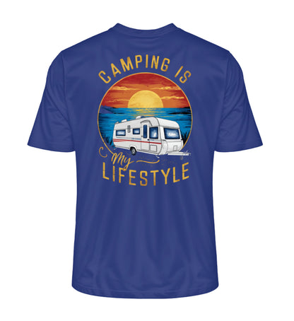 Camping my Lifestyle - Herren Organic Shirt - LazyDonkeyDesign 
