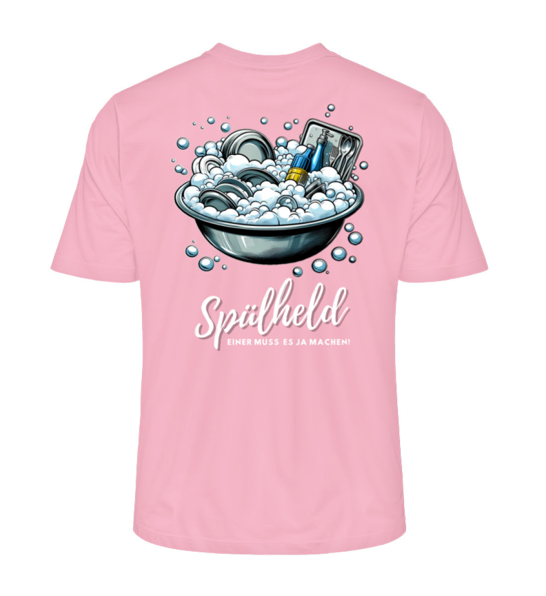 Camping Spülheld - Herren Organic Shirt - LazyDonkeyDesign 