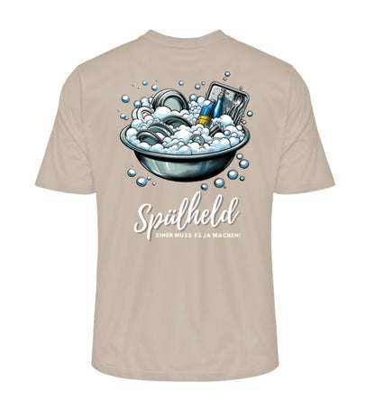 Camping Spülheld - Herren Organic Shirt - LazyDonkeyDesign 