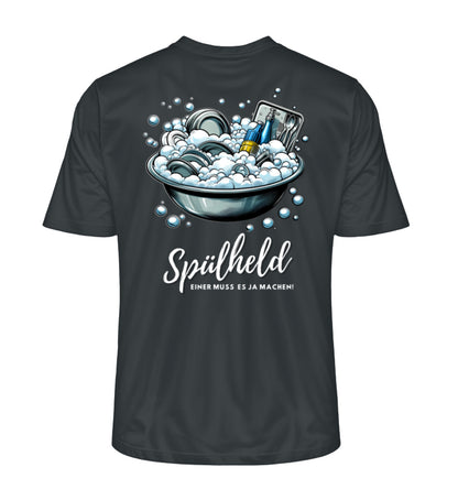 Camping Spülheld - Herren Organic Shirt - LazyDonkeyDesign 