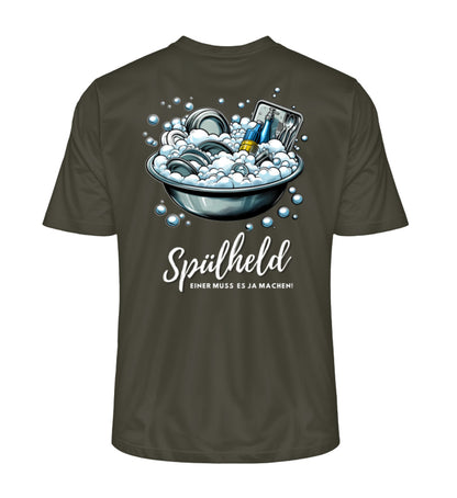 Camping Spülheld - Herren Organic Shirt - LazyDonkeyDesign 