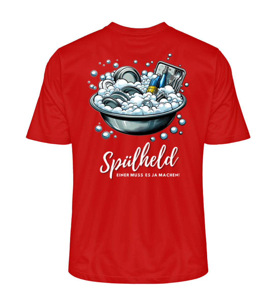 Camping Spülheld - Herren Organic Shirt - LazyDonkeyDesign 