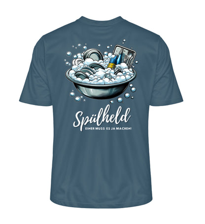 Camping Spülheld - Herren Organic Shirt - LazyDonkeyDesign 