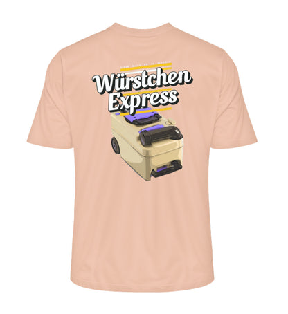 Würstchen Express - Herren Organic Shirt - LazyDonkeyDesign 