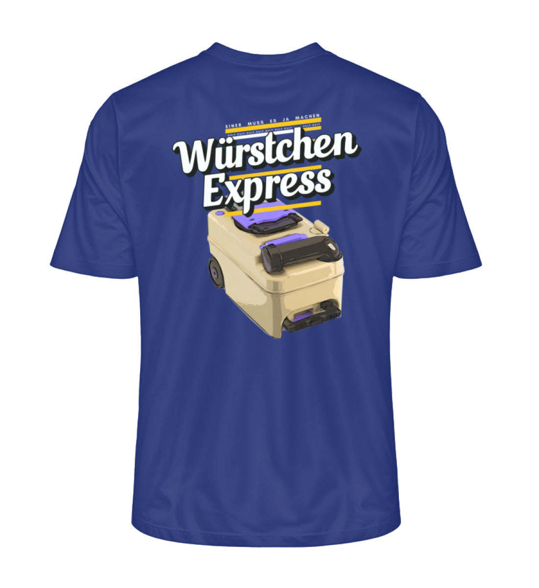 Würstchen Express - Herren Organic Shirt - LazyDonkeyDesign 
