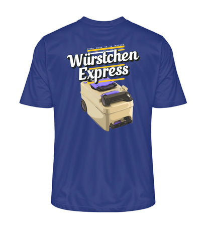 Würstchen Express - Herren Organic Shirt - LazyDonkeyDesign 