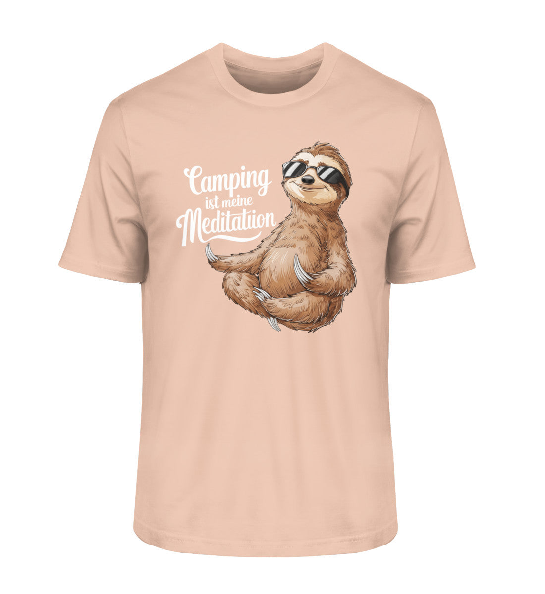 Camping ist Meditation - Herren Organic Shirt - LazyDonkeyDesign 