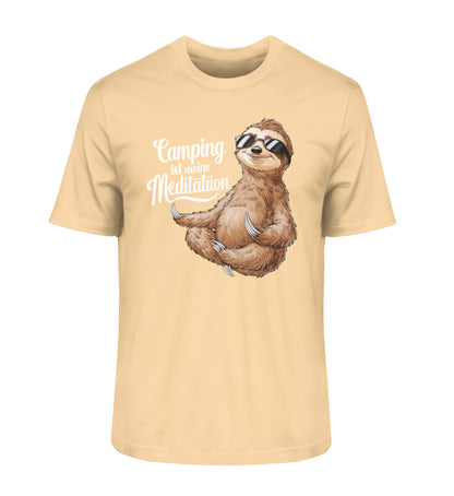 Camping ist Meditation - Herren Organic Shirt - LazyDonkeyDesign 