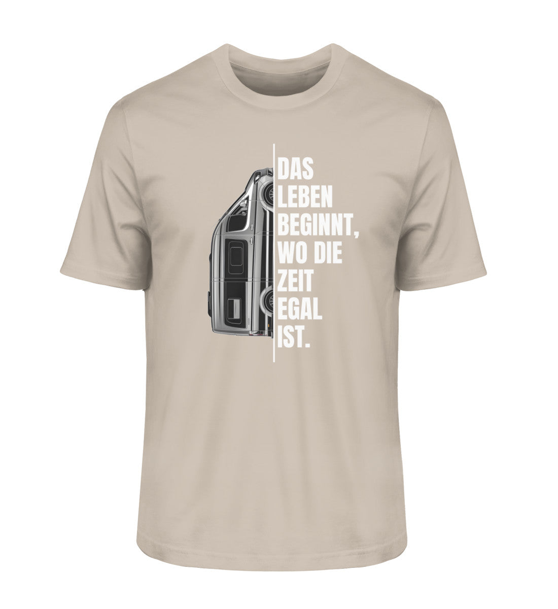 Camping ist Zeitlos - Herren Organic Shirt - Vanlife - LazyDonkeyDesign 