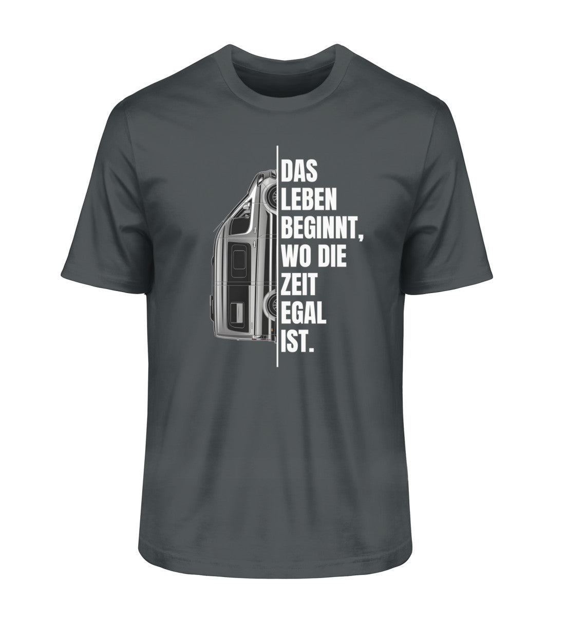 Camping ist Zeitlos - Herren Organic Shirt - Vanlife - LazyDonkeyDesign 