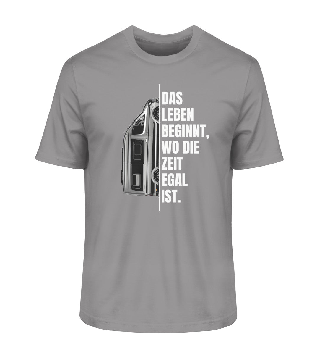 Camping ist Zeitlos - Herren Organic Shirt - Vanlife - LazyDonkeyDesign 