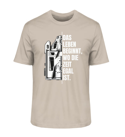 Camping ist Zeitlos - Herren Organic Shirt - Wohnmobil - LazyDonkeyDesign 