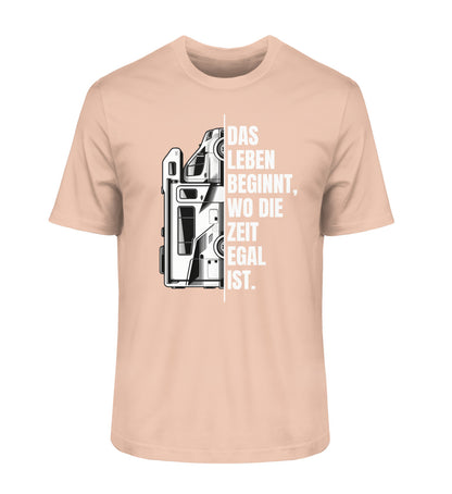 Camping ist Zeitlos - Herren Organic Shirt - Wohnmobil - LazyDonkeyDesign 