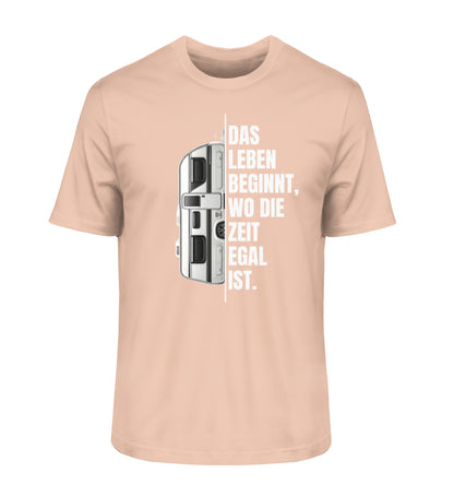 Camping ist Zeitlos - Herren Organic Shirt - Wohnwagen - LazyDonkeyDesign 