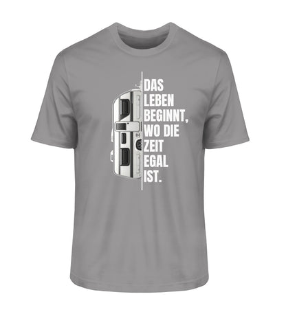 Camping ist Zeitlos - Herren Organic Shirt - Wohnwagen - LazyDonkeyDesign 