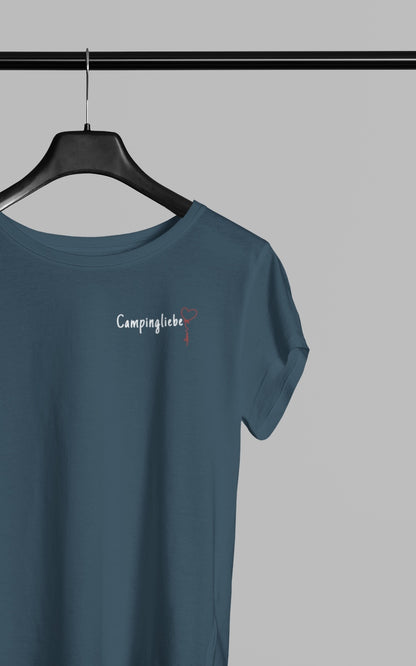 Campingliebe Ballon - Damen Camping T-Shirt  - Minimal