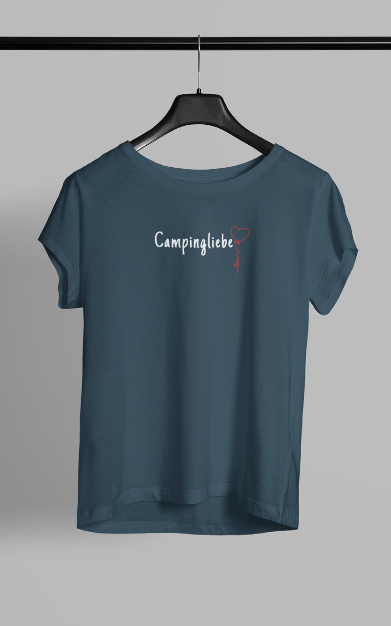 Damen Camping T-Shirt - Campingliebe Ballon