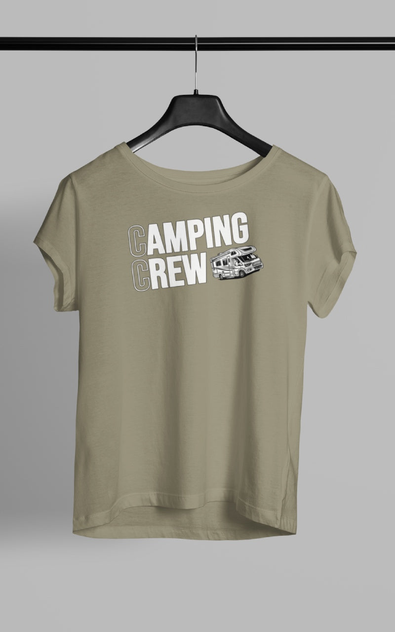 Wohnmobil Camping Crew - Damen Camping T-Shirt