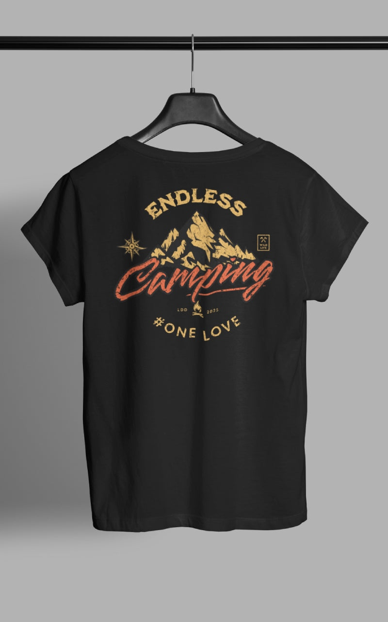 Damen Camping T-Shirt - Endless Camping