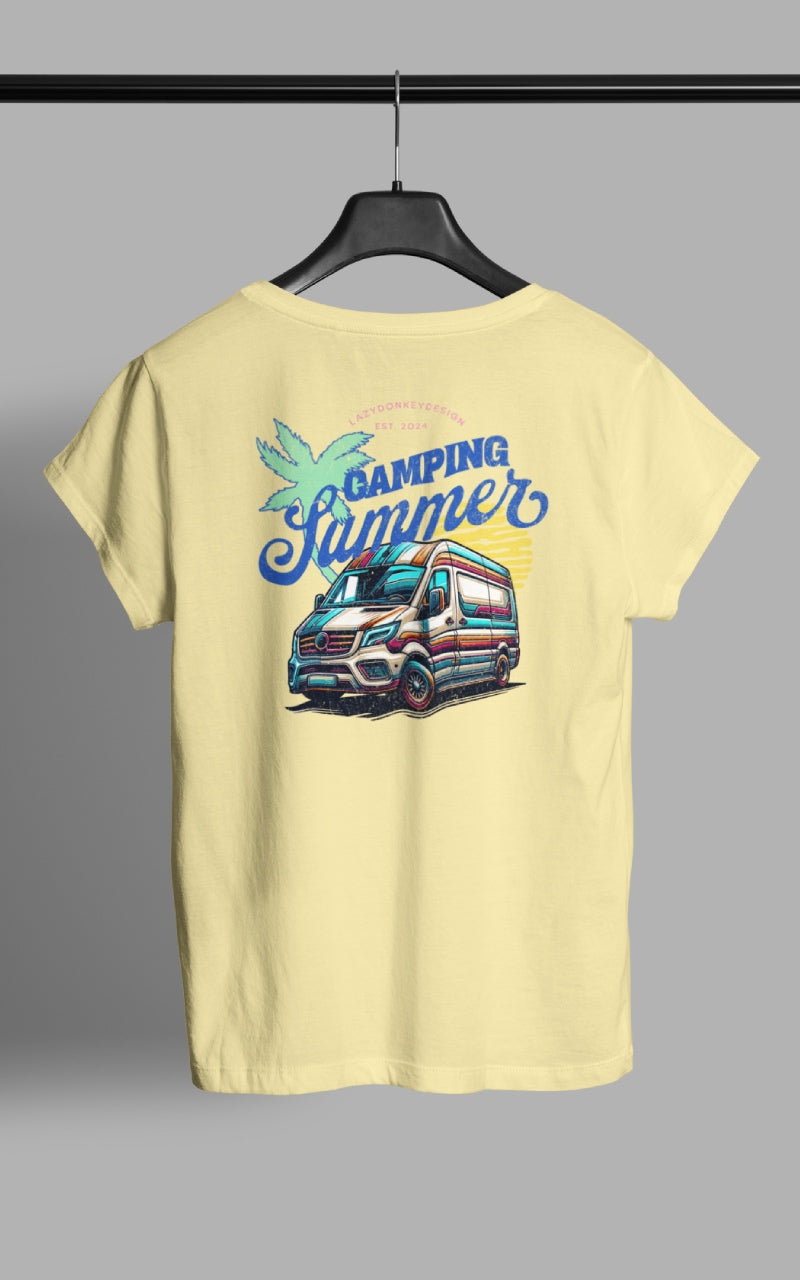 Frauen Camping T-Shirt - Camping Summer