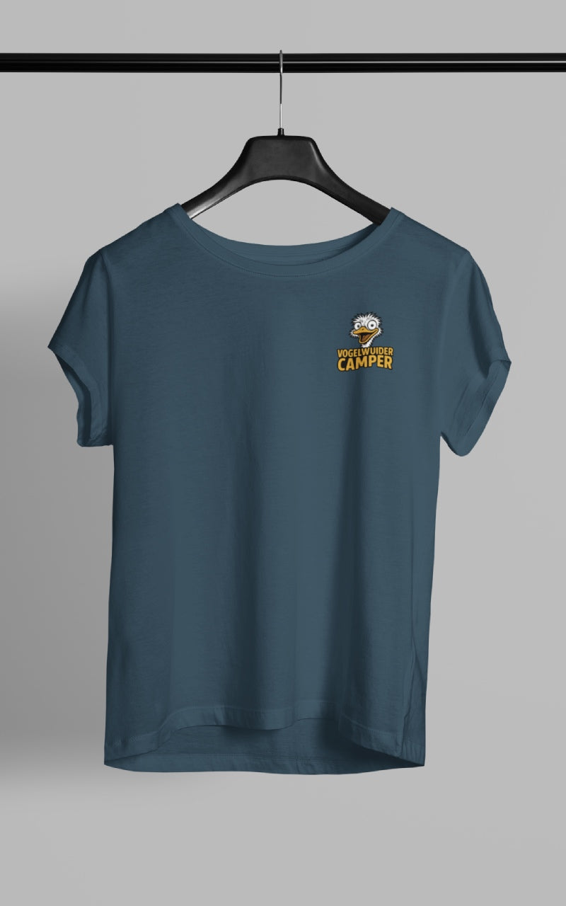 Vogelwuider Camper - Damen Camping T-Shirt