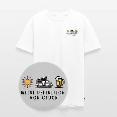 Definition von Glück - Herren Camping T-Shirt - Bulli